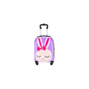 Generic Kids Hard Trolley Luggage Lavender 18 inch