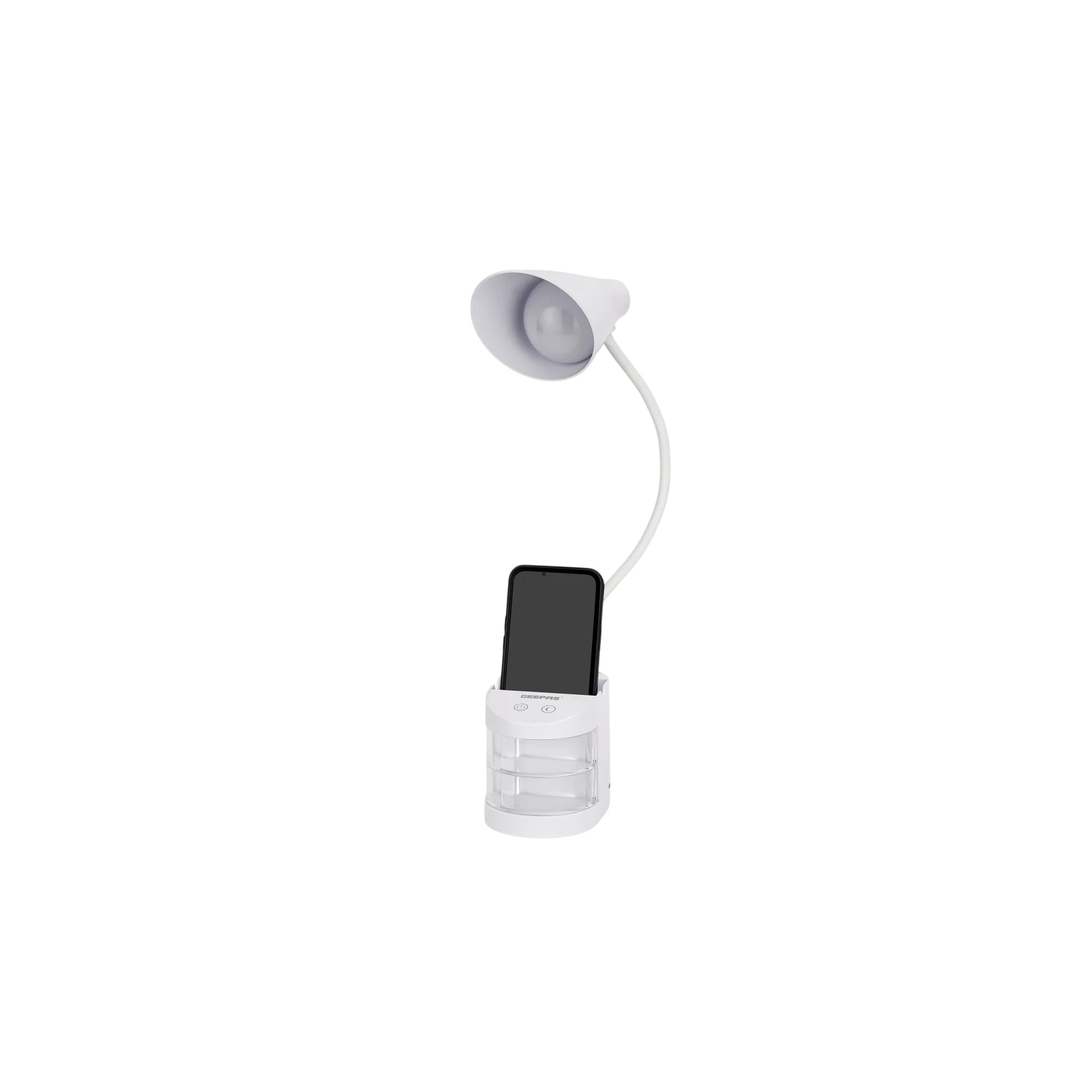Desk Lamp with touch dimmer, Pencil Vase and Storage Box