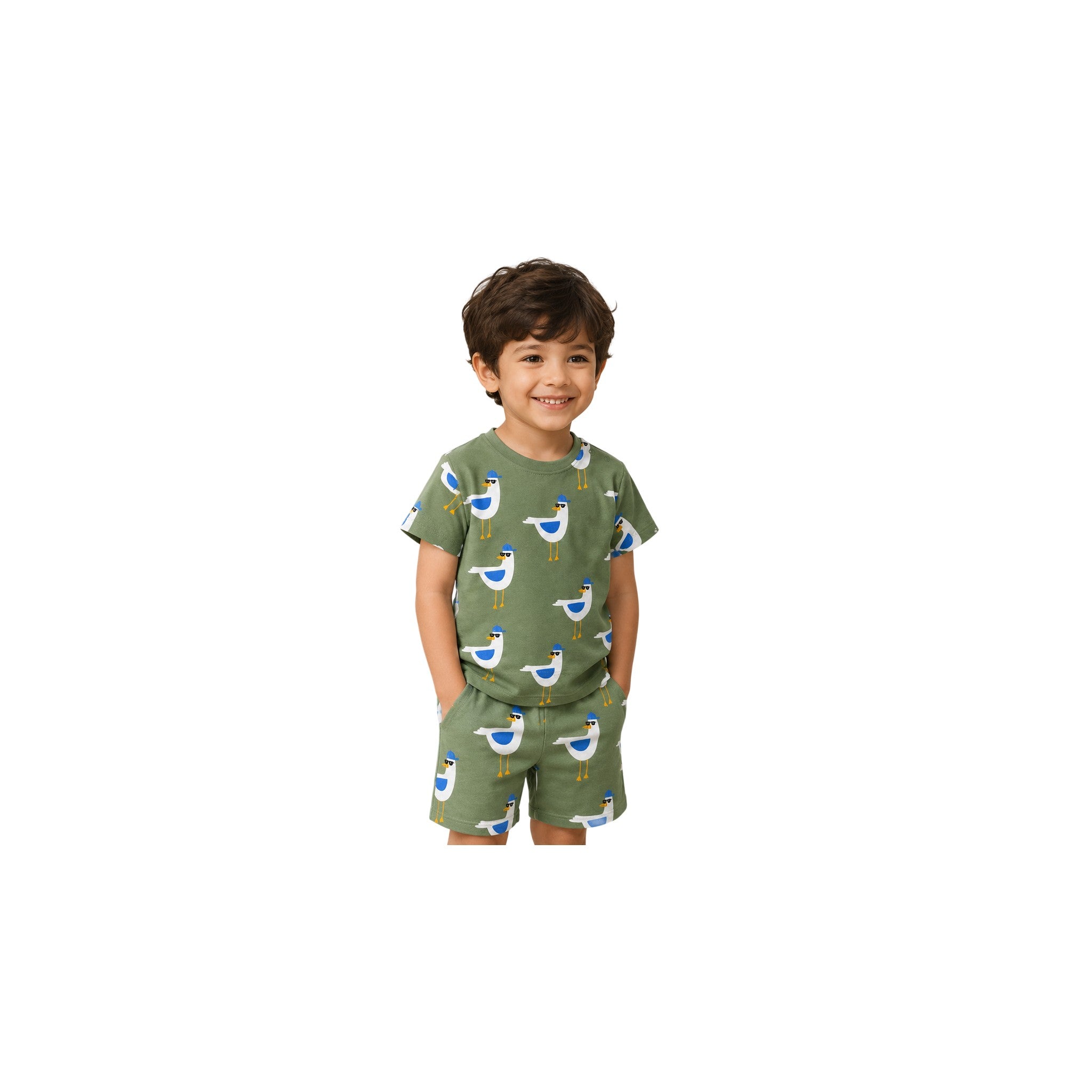 Infant Boys Shorts Set Ibum-26007 6-12M
