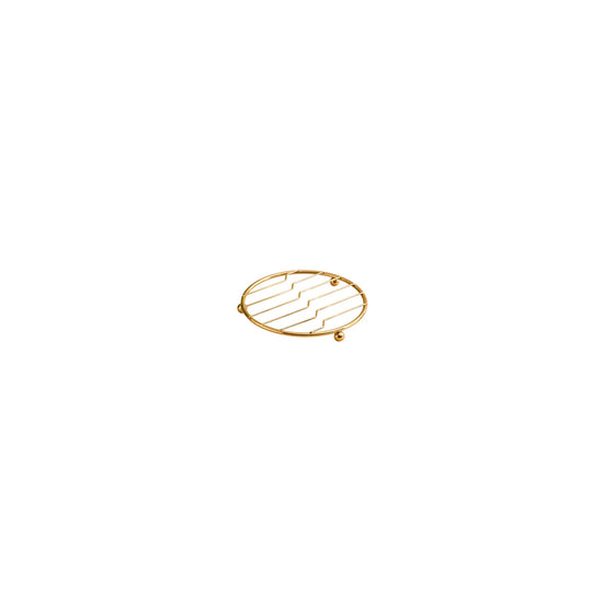 Iron Trivet Gold 20 x 1.5 cm