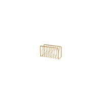 Iron Wire Kitchen Rack Gold