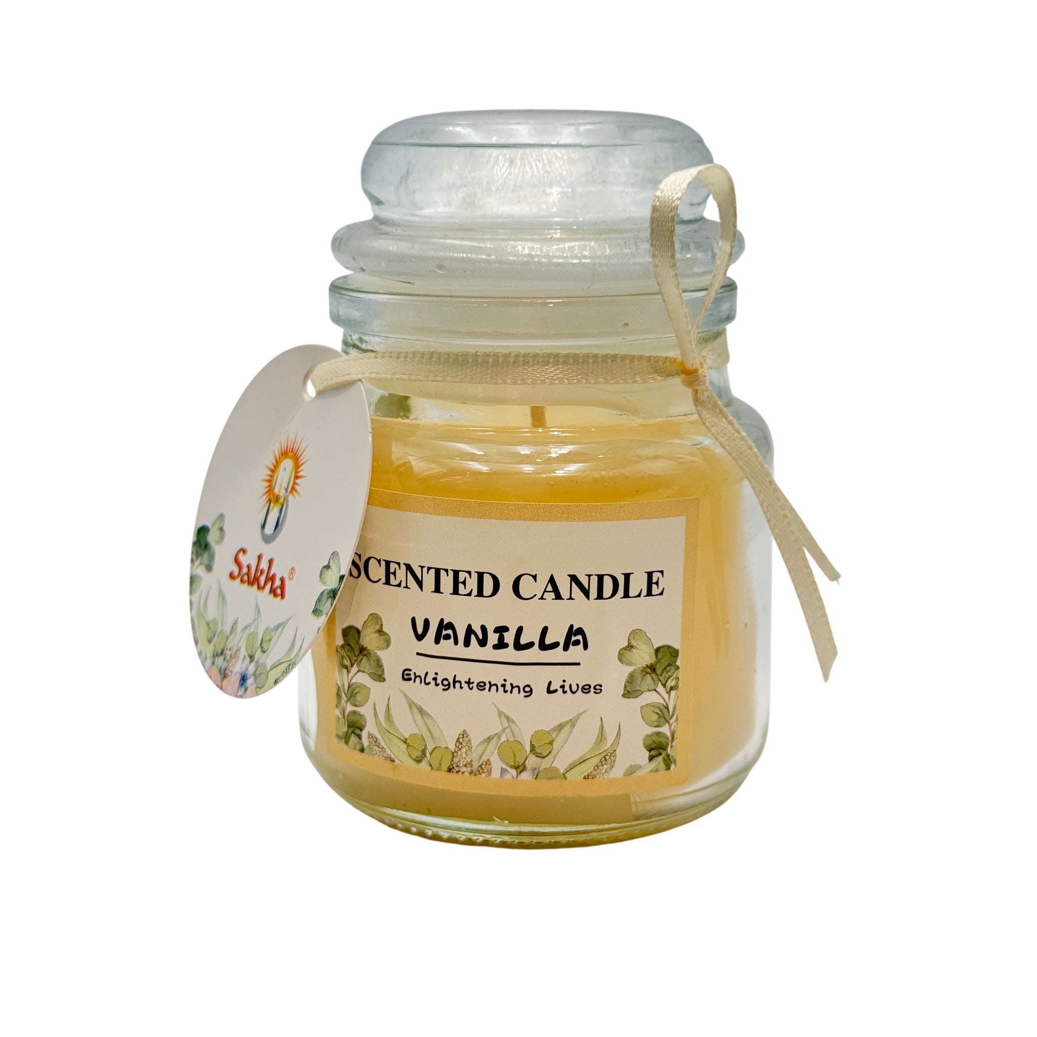 Value Vanilla Scented Yankee Candle in Glass Jar