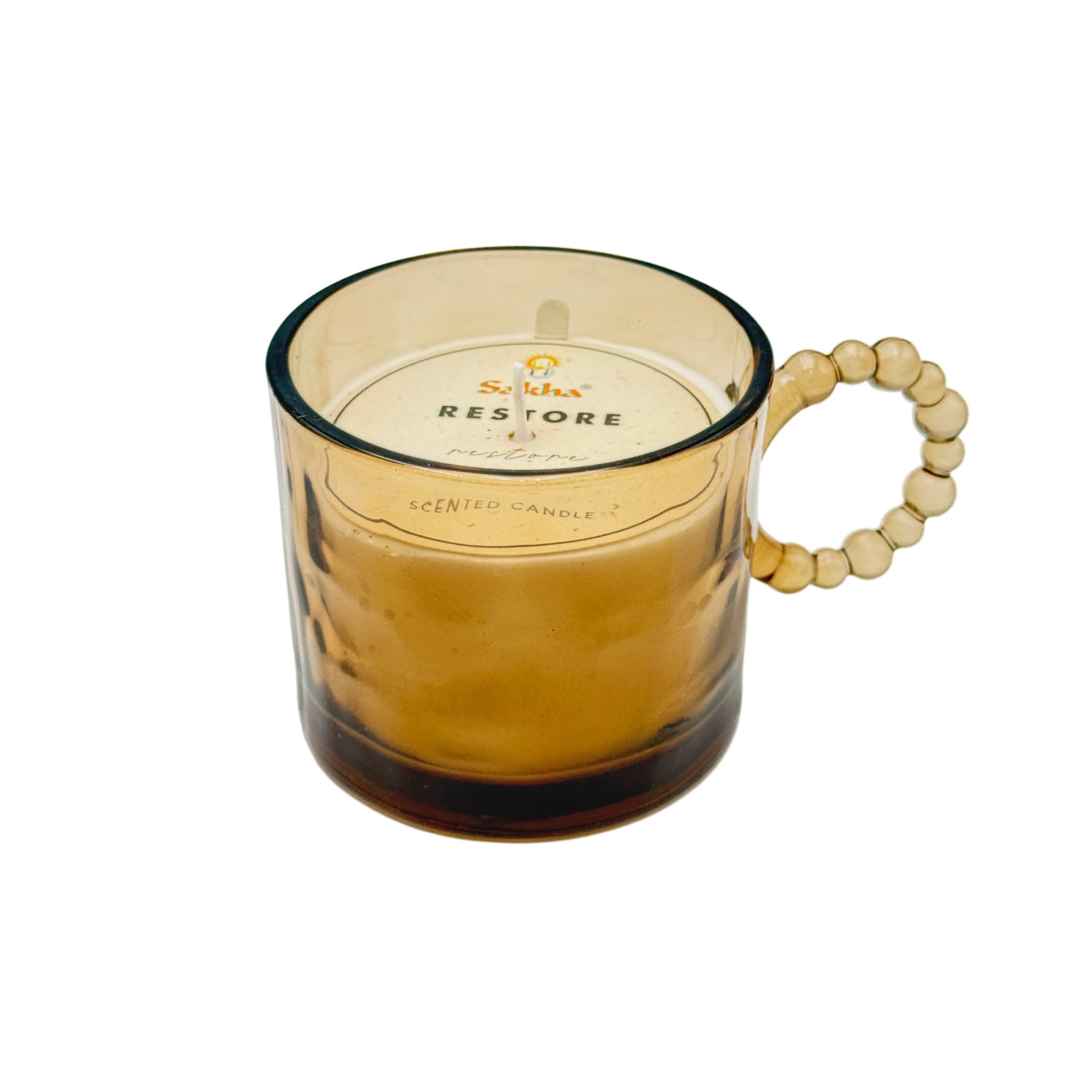 Sakha Scented Candle in Glass Cup