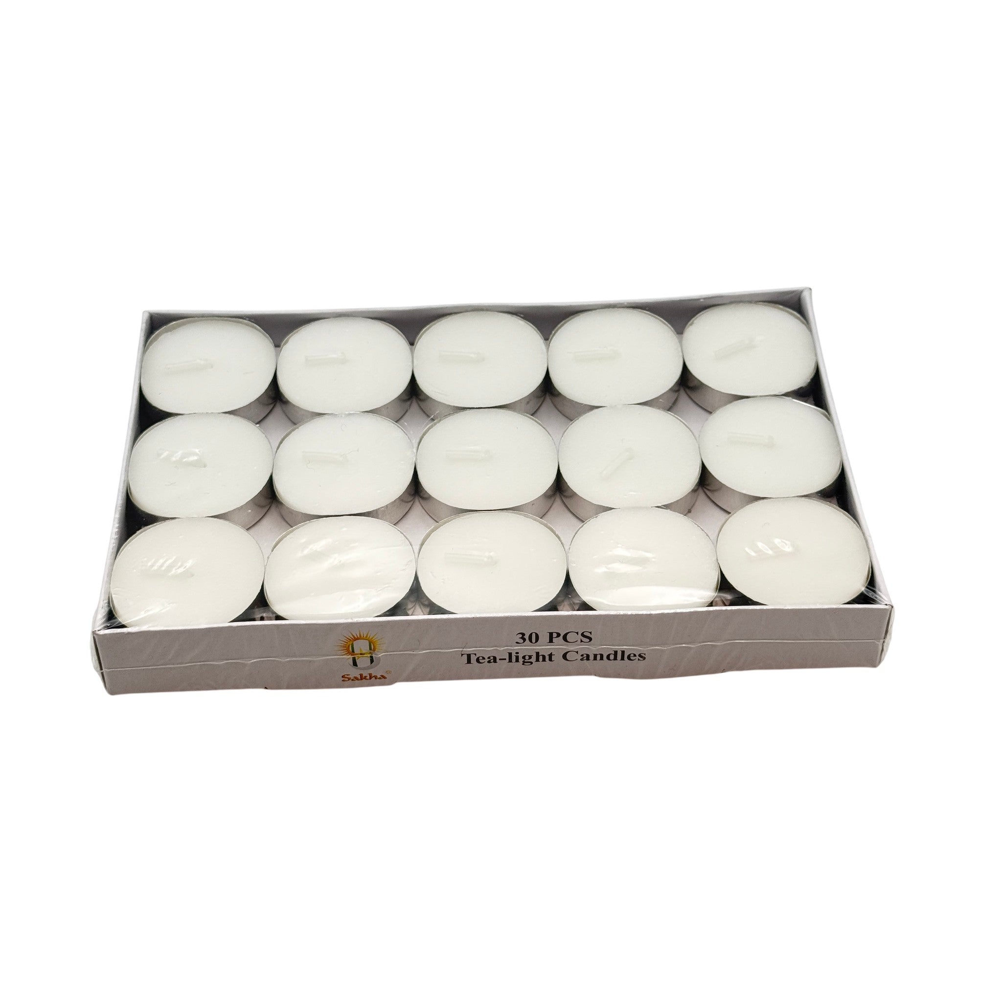 Sakha Tea Light Candles 30 Pcs