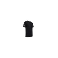 Mens Activewear Half Sleeves T - shirt Black Xxs
