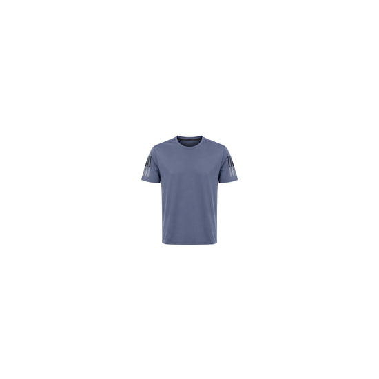 Mens Activewear Half Sleeves T - shirt Blue Xxs