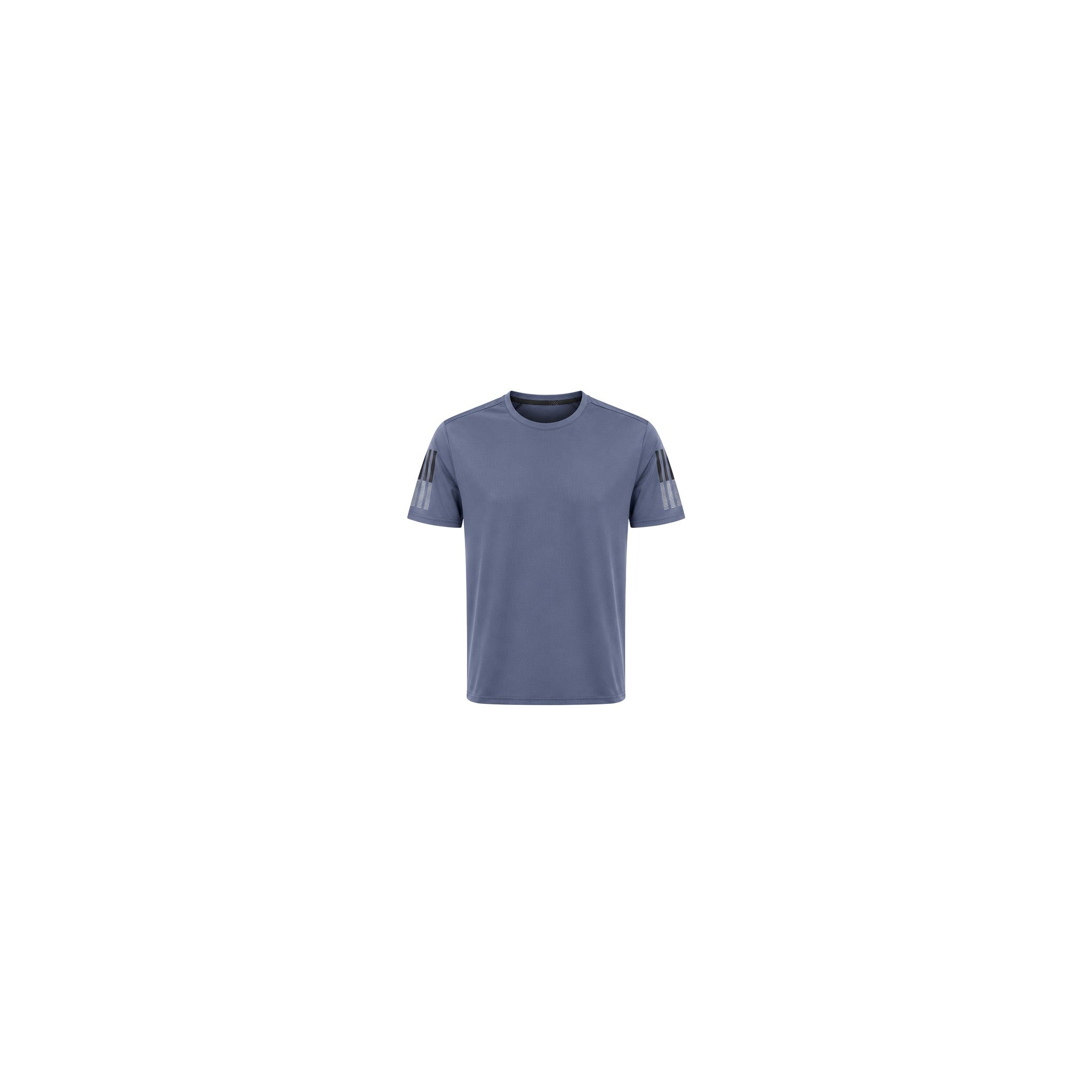 Mens Activewear Half Sleeves T - shirt Blue Xxs
