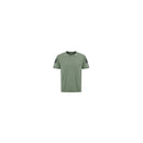 Mens Activewear Half Sleeves T - shirt Green Xxs