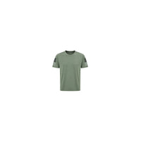 Mens Activewear Half Sleeves T - shirt Green Xxs