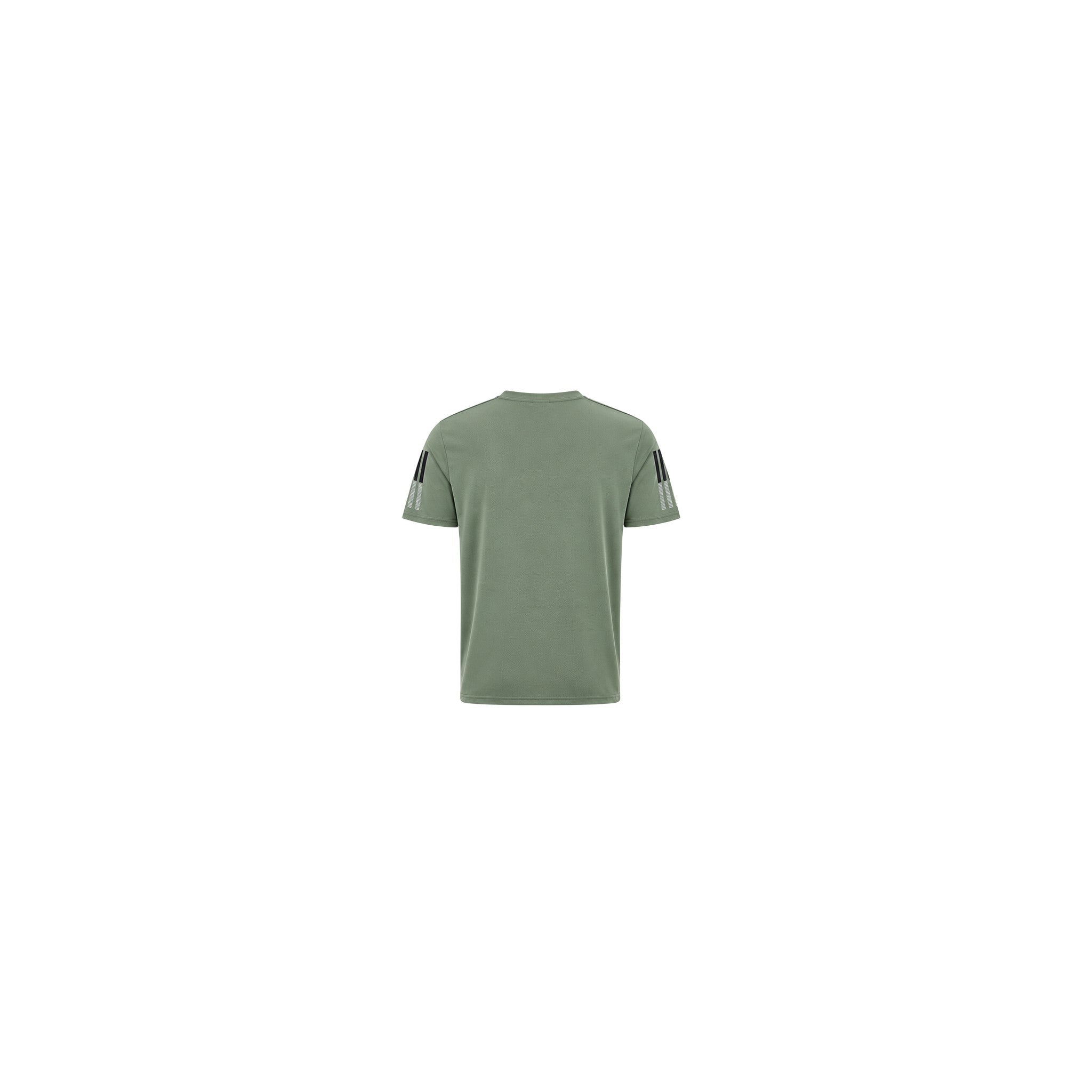 Mens Activewear Half Sleeves T - shirt Green Xxs