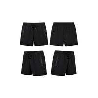 Mens Activewear T - shirt Short Sleeve Black 160 Gsm S