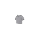 Basic Girls T Shirt Solid Grey Melange