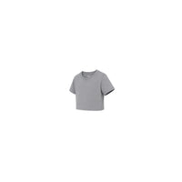 Basic Girls T Shirt Solid Grey Melange