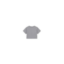 Basic Girls T Shirt Solid Grey Melange