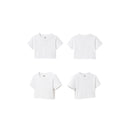 Basic Girls T Shirt Solid White