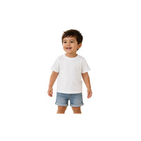 Basic Boy Tee Solid White 5 - 6Y