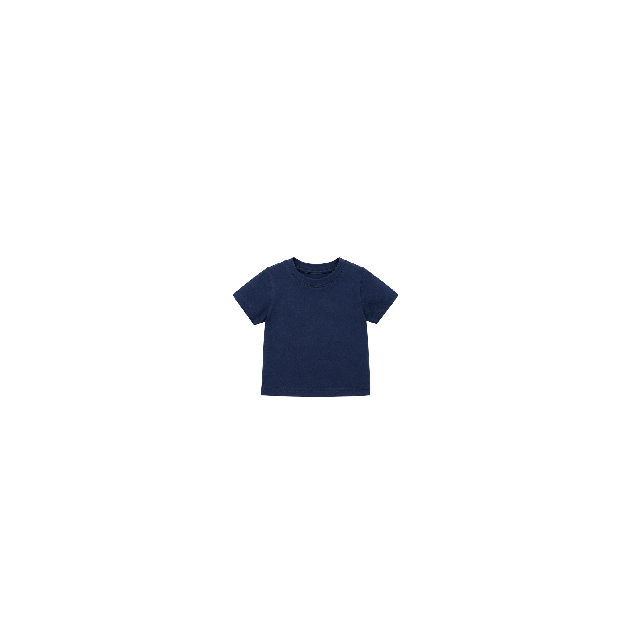 Basic Boy Tee Solid Navy 2 - 3Y