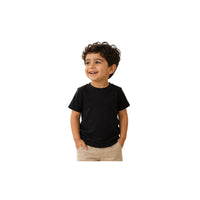 Basic Boy Tee Solid Black 2 - 3Y