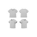Basic Boy Tee Solid Grey Melange 5 - 6Y