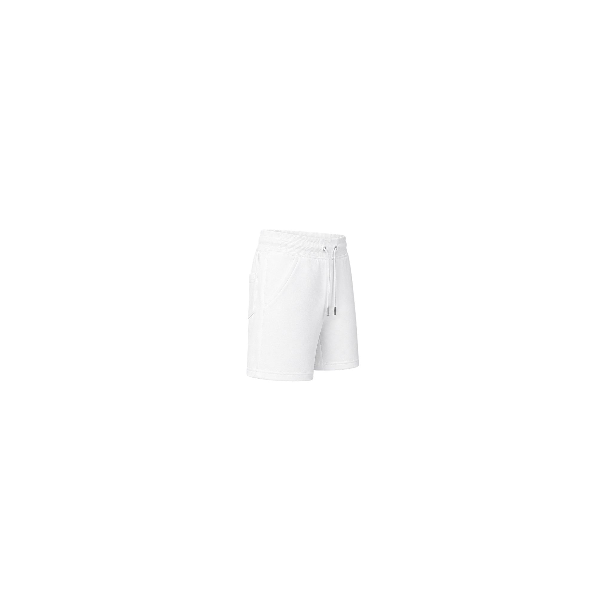 Basic Boy Shorts White 6 - 7Y