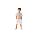 Basic Boy Shorts White 7 - 8Y