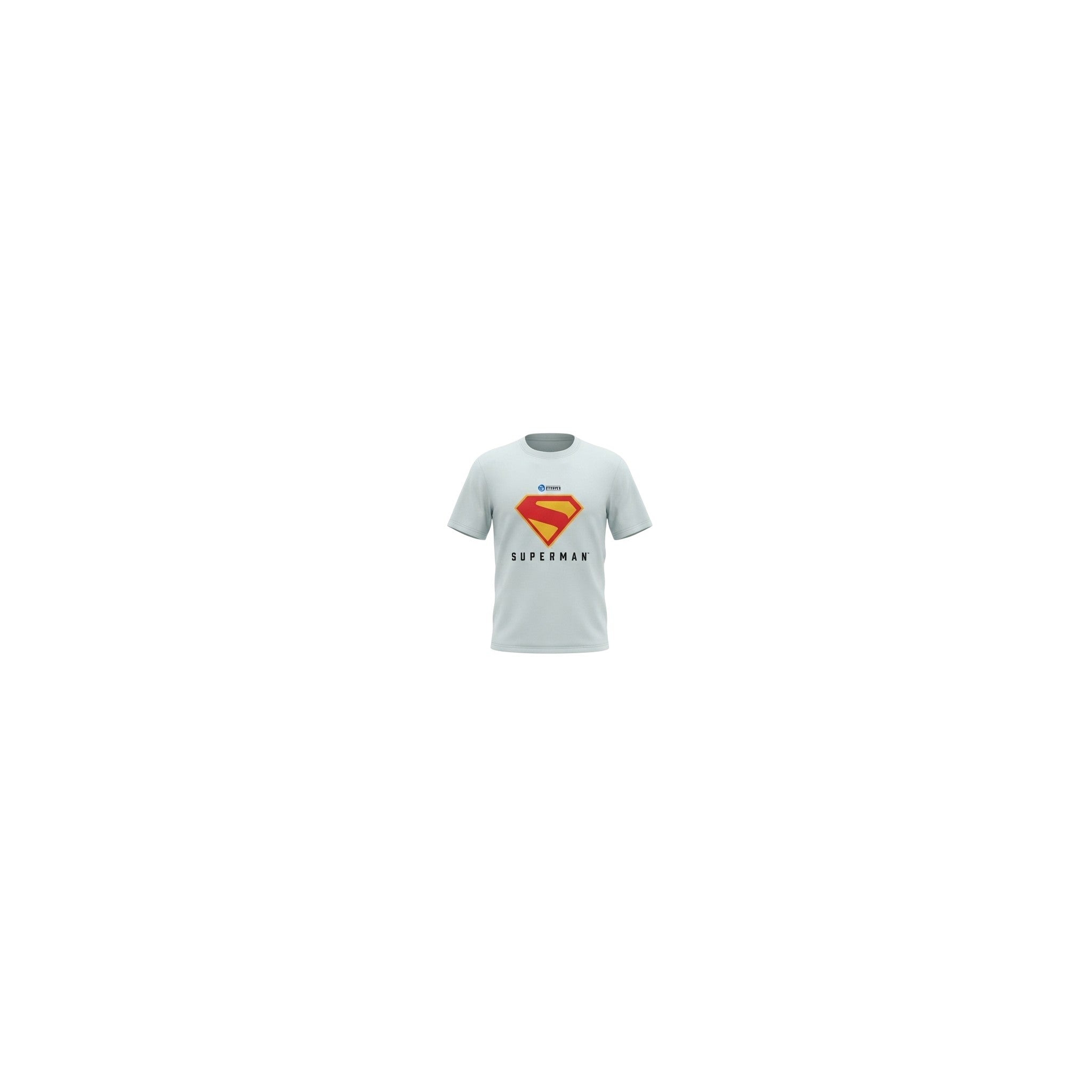 Mens Character T - Shirt Superman Light Blue Xl