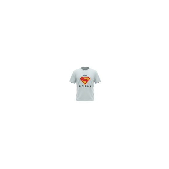 Mens Character T - Shirt Superman Light Blue Xl