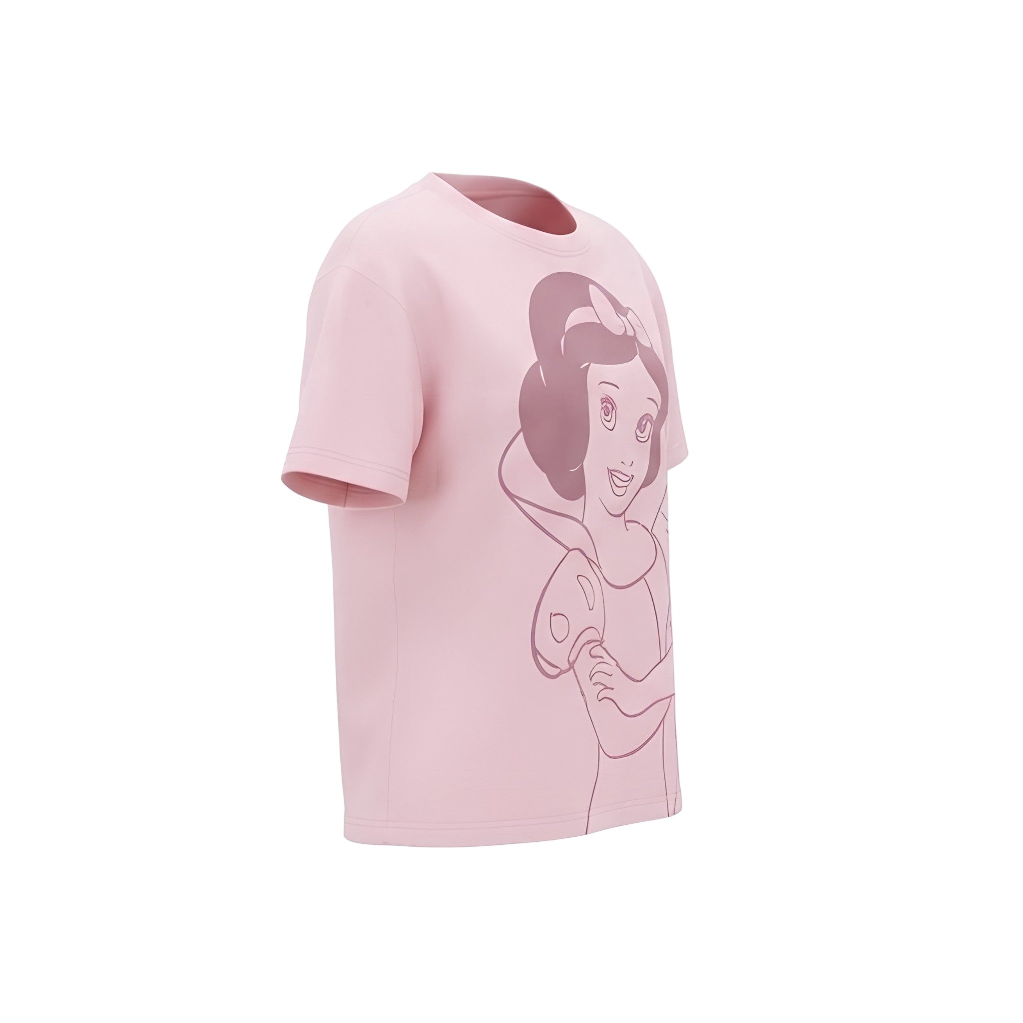 Womens Character T - Shirt Stitch Pink S