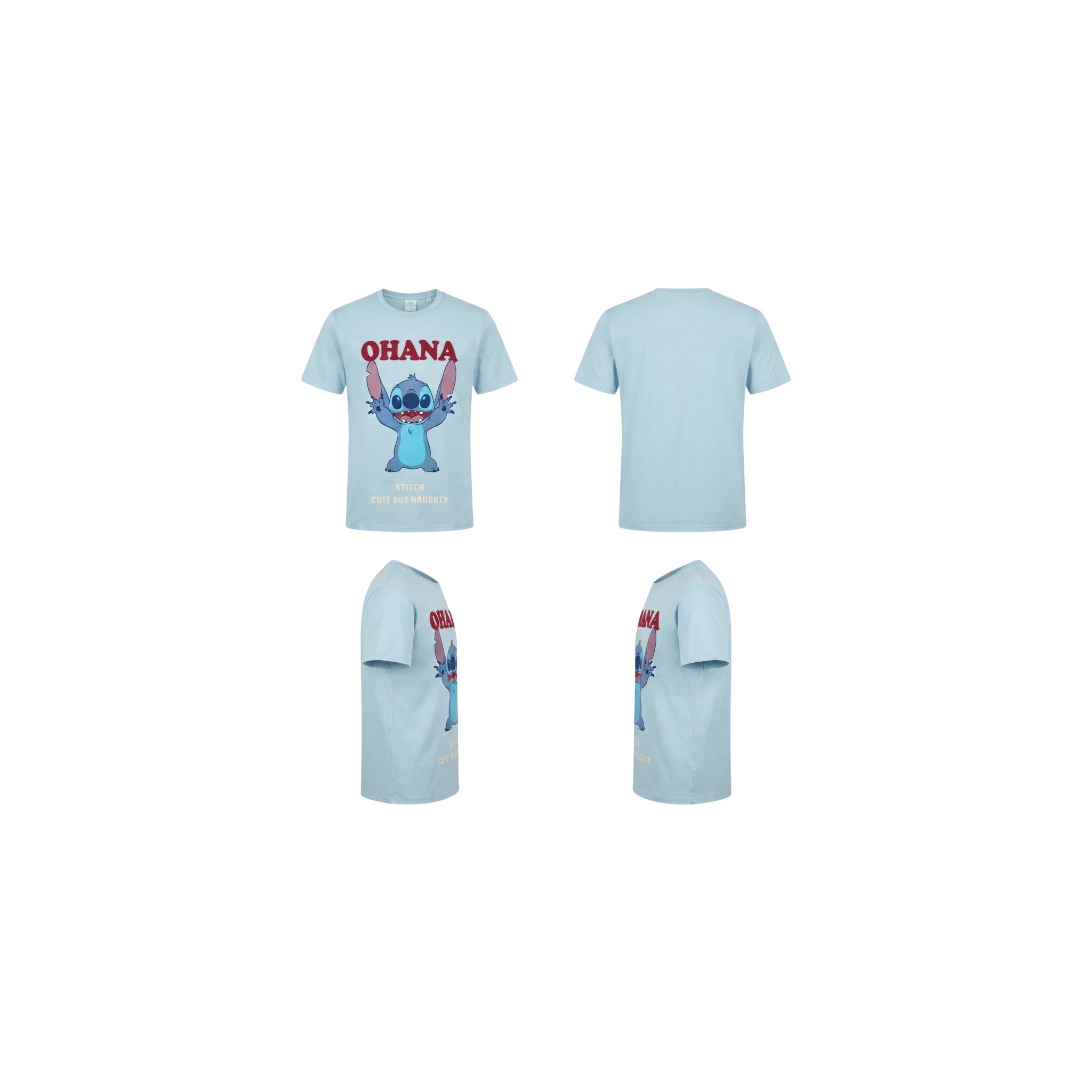 Womens Character T - Shirt Stitch Lilac S