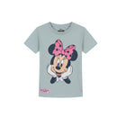 Girls Character Tee Minnie Kids Tops Lt Blue 5 - 6Y