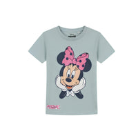 Girls Character Tee Minnie Kids Tops Lt Blue 5 - 6Y