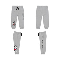 Boys Character Full Pj Set Mickey Blue and Grey Size 2
