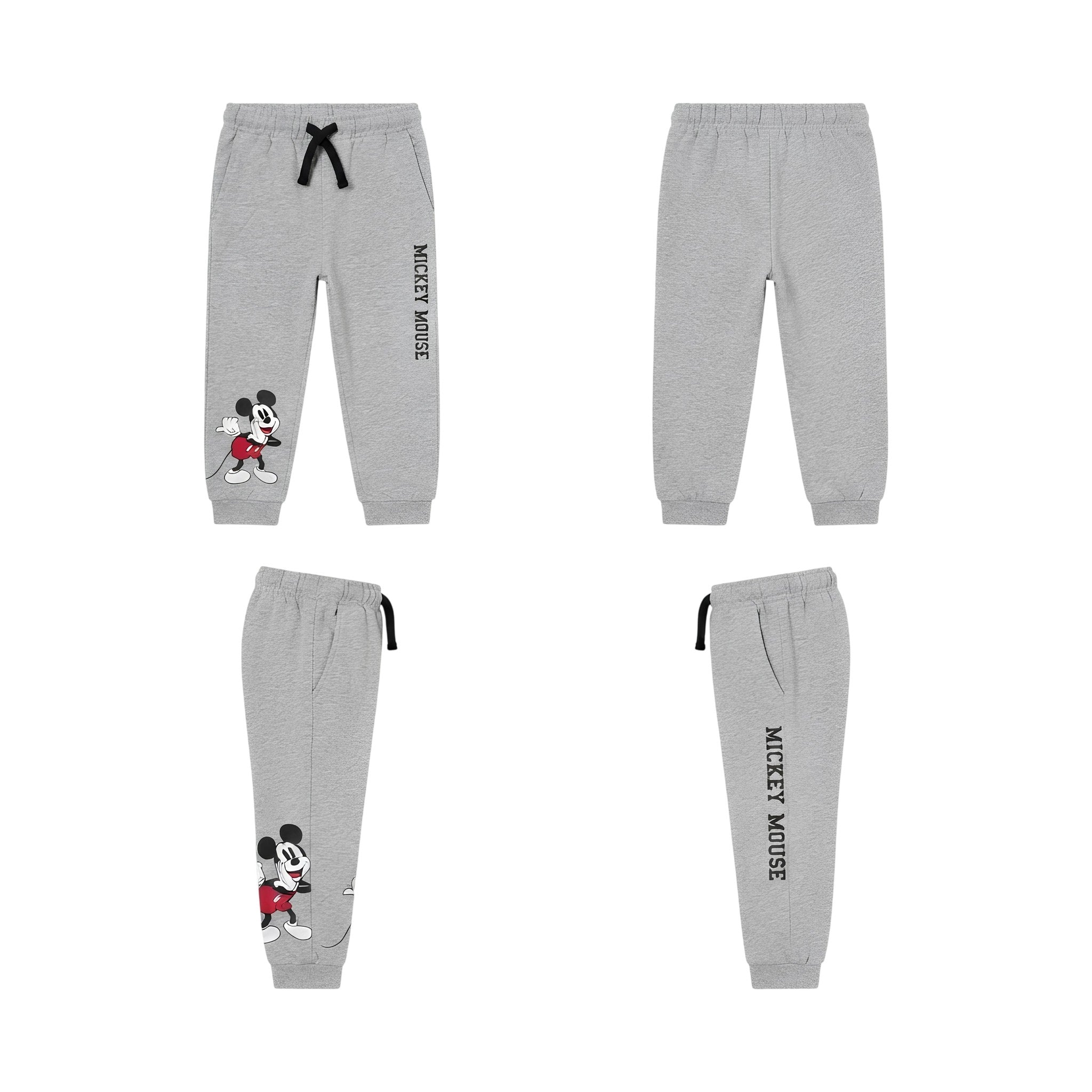 Boys Character Full Pj Set Mickey Blue and Grey Size 2