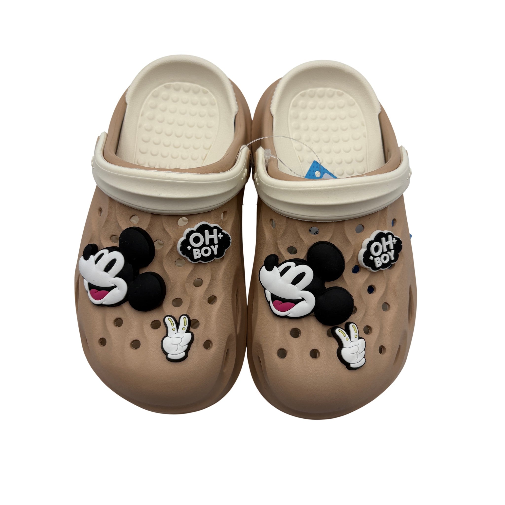 Boys Character Clogs Mickey White 14-00030A-28