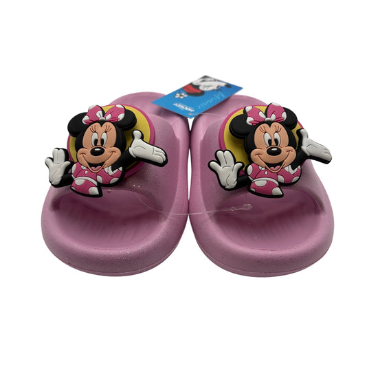 Girls Character Slides Minnie Pink 25