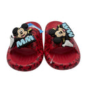 Boys Character Slides Mickey Red 11-4508S-28