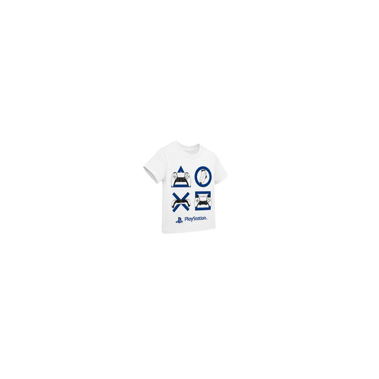 Boys Character Tee Playstation White Size 3