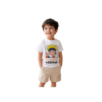 Boys Character Tee Naruto White Size 1