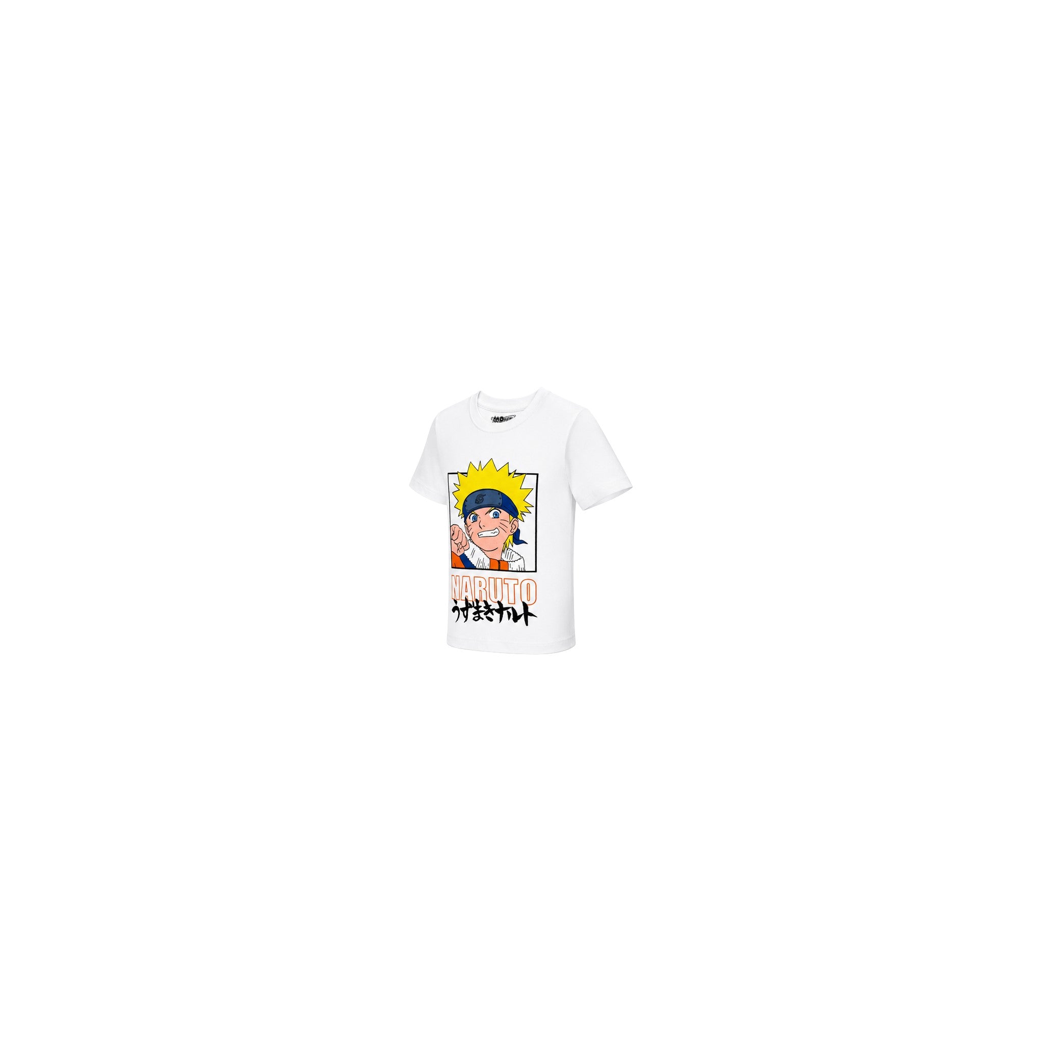 Boys Character Tee Naruto White Size 1