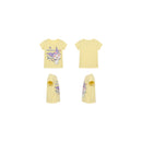 Girls Character Tee Kuromi Yellow Size 1