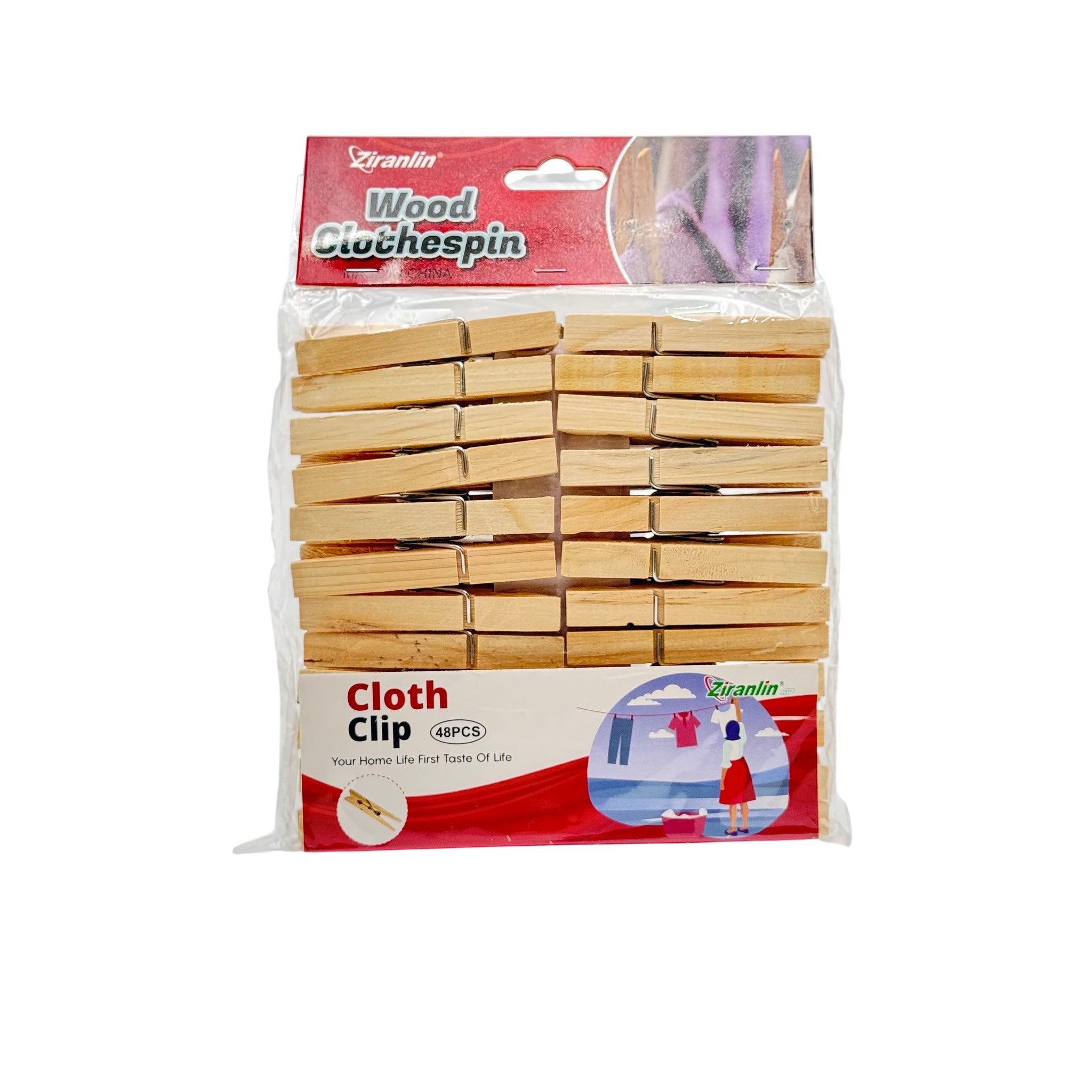 Bamboo Cloth Peg Set of 48