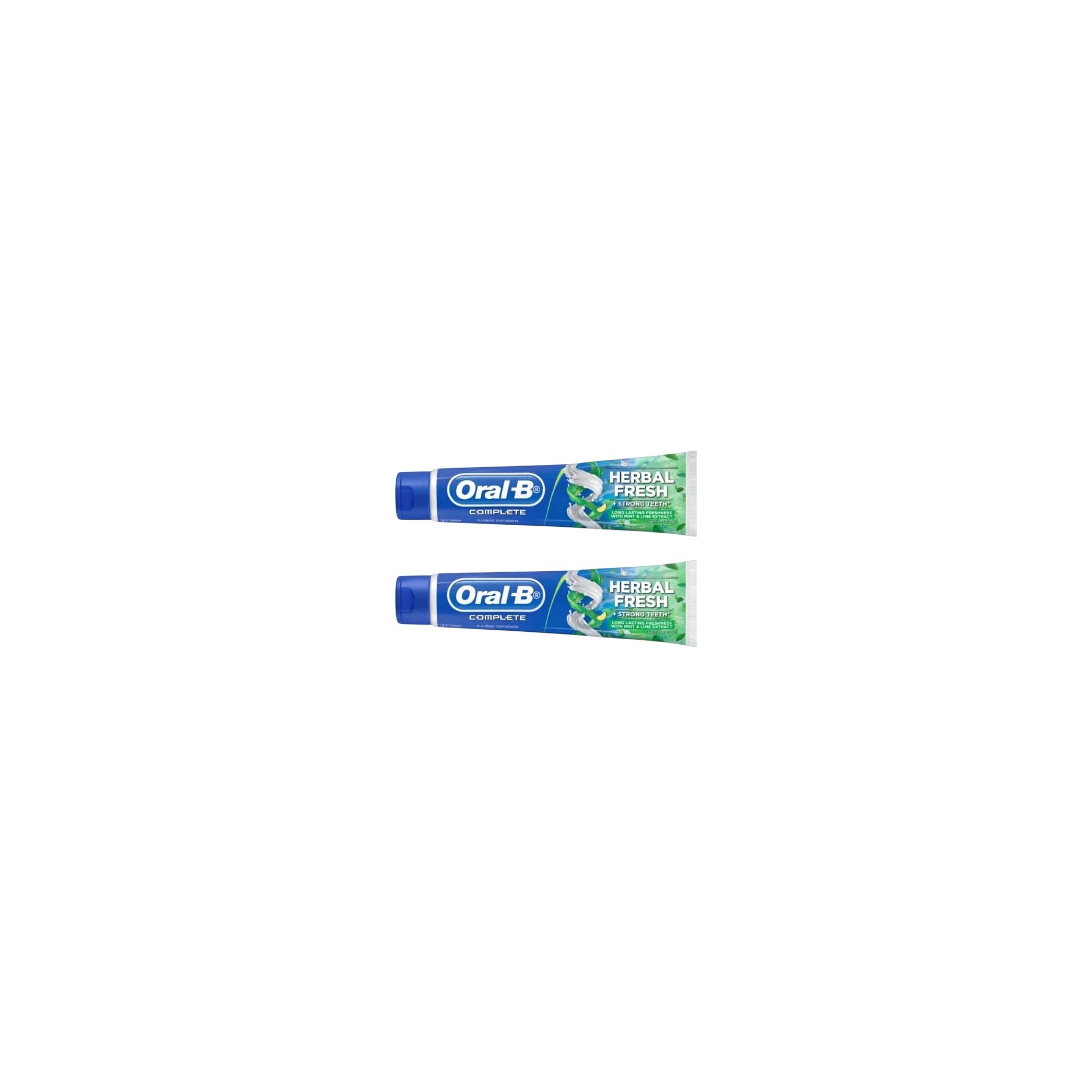 Oral-b Toothpaste Complete Herbal Fresh 100 ml 2 Pcs