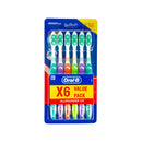 Oral-B Toothbrush Allrounder Medium Value Pack 6 Pcs