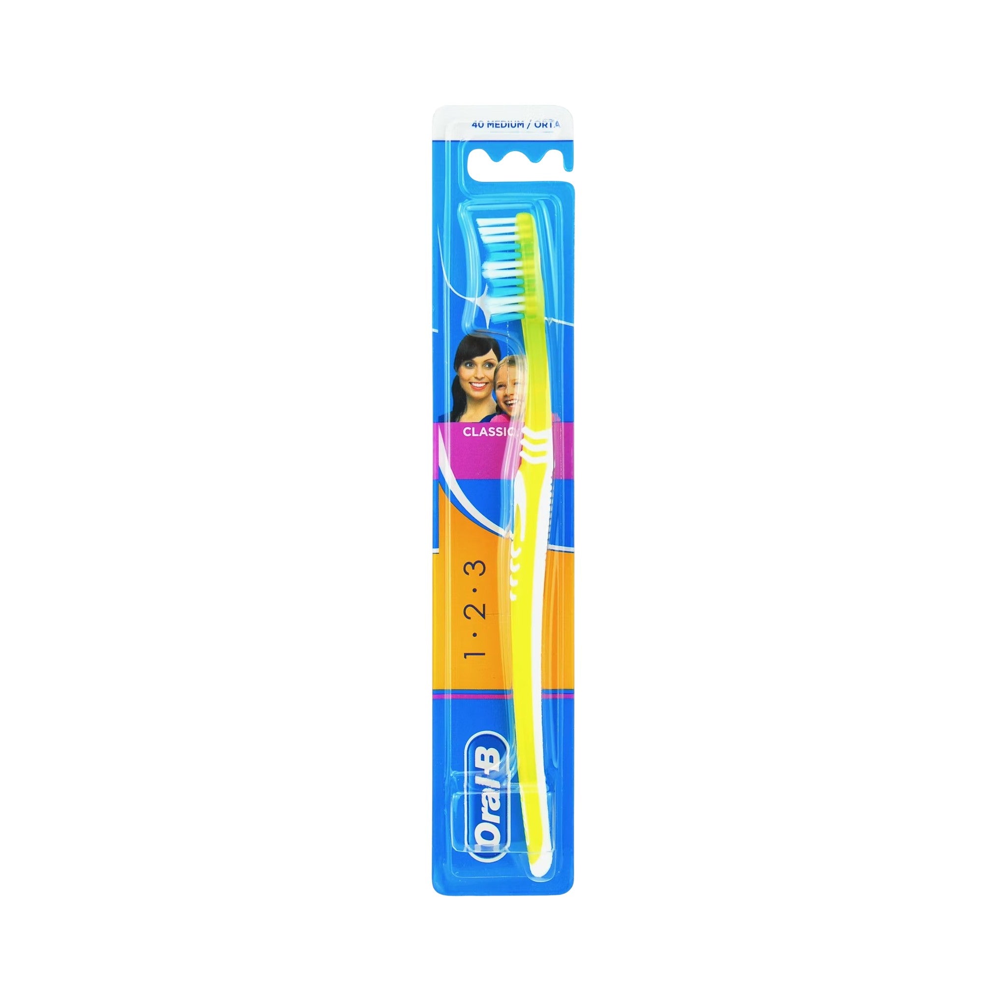 Oral-B Toothbrush 123 Classic Medium