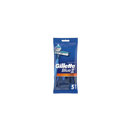 Gillette Blue II Plus Shaving Tools 5 pcs