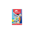 Maped Ergo Fun Erasers - Assorted Colours (Pack of 4)
