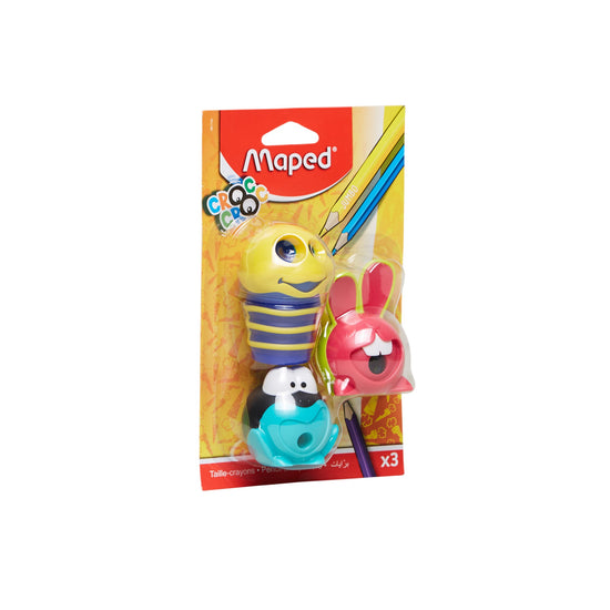 Maped Croc + Innovation + Signal Blister Sharpener 3 pcs