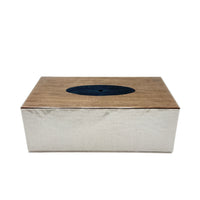 Orchid Natural Finish Tissue Box