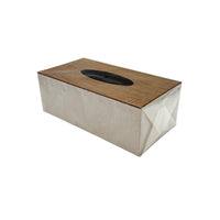 Orchid Natural Finish Tissue Box