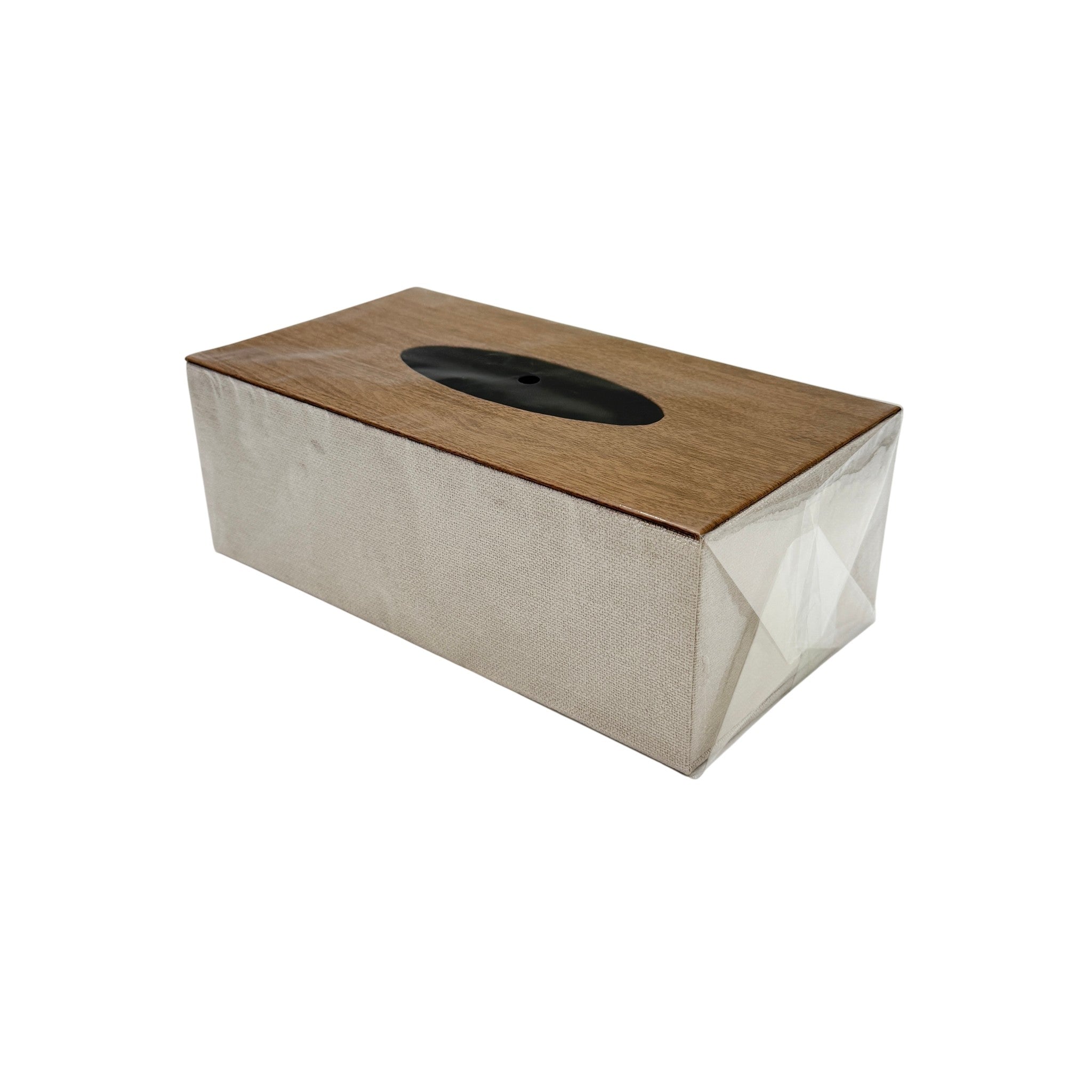 Orchid Natural Finish Tissue Box